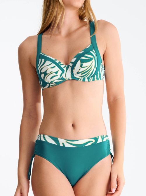 Maillots de bain Lisca Gold Coast turquoise soutien-gorge bikini corbeille
