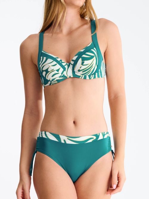 Maillots de bain Lisca Gold Coast turquoise slip de bikini