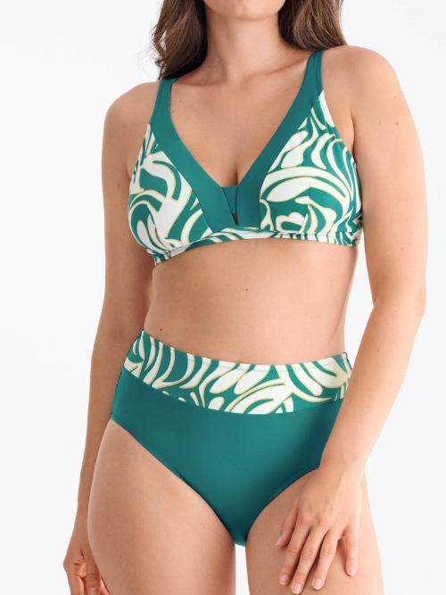 Maillots de bain Lisca Gold Coast turquoise slip de bikini