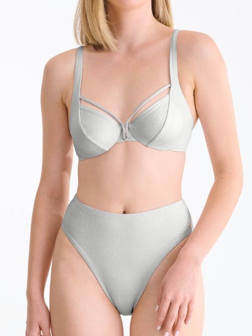 Maillots de bain Lisca Blue Lagoon argent soutien-gorge bikini corbeille
