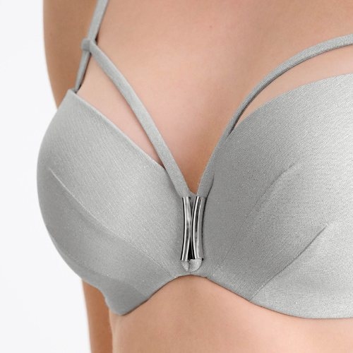 Maillots de bain Lisca Blue Lagoon argent haut de bikini préformé