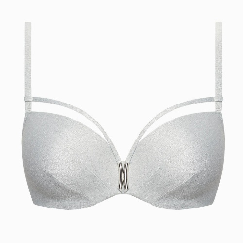 Maillots de bain Lisca Blue Lagoon argent haut de bikini préformé