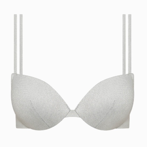 Maillots de bain Lisca Blue Lagoon argent bikinitop push up