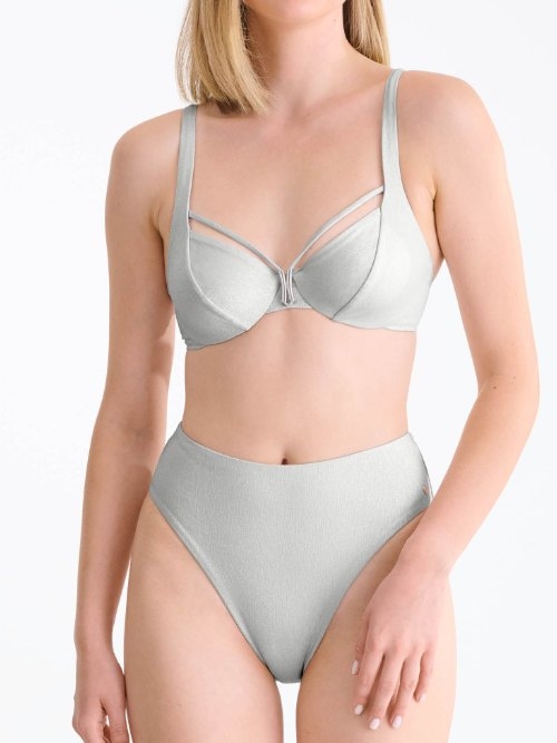 Maillots de bain Lisca Blue Lagoon argent slip de bikini