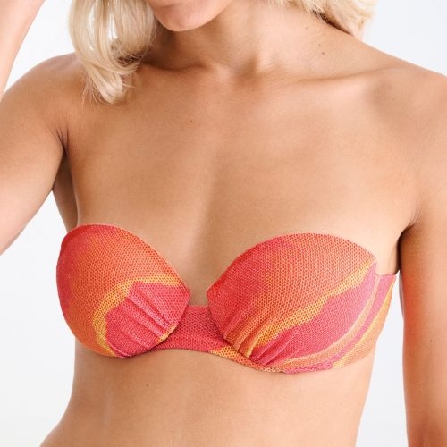 Maillots de bain Lisca Atlantida rose haut de bikini préformé