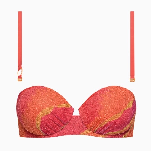 Maillots de bain Lisca Atlantida rose haut de bikini préformé