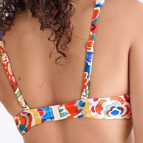 Maillots de bain Lisca Mexico rose/print soutien-gorge bikini corbeille