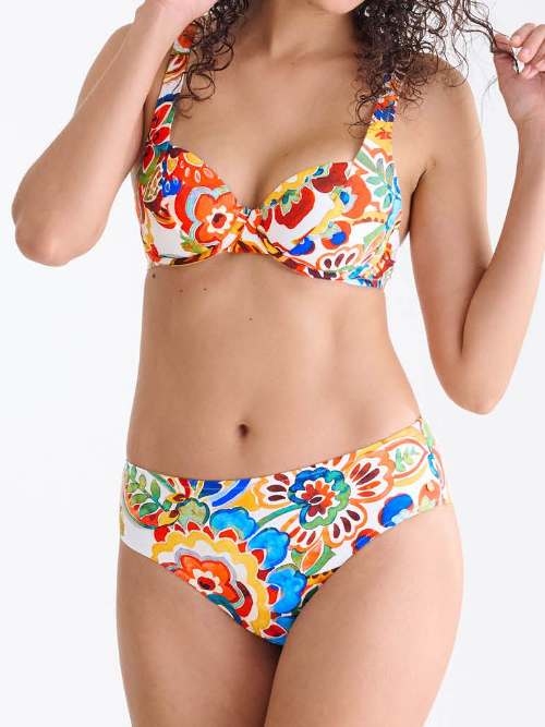 Maillots de bain Lisca Mexico rose/print soutien-gorge bikini corbeille
