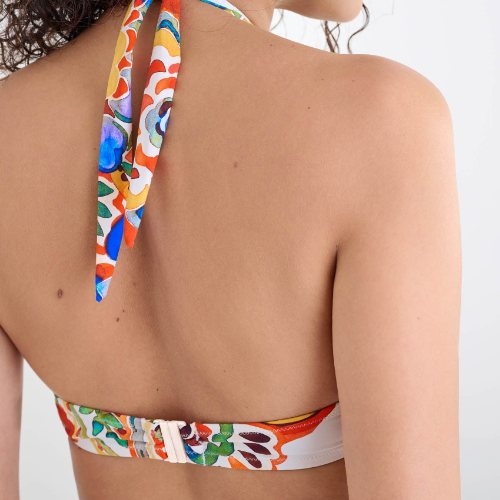 Maillots de bain Lisca Mexico rose/print haut de bikini préformé