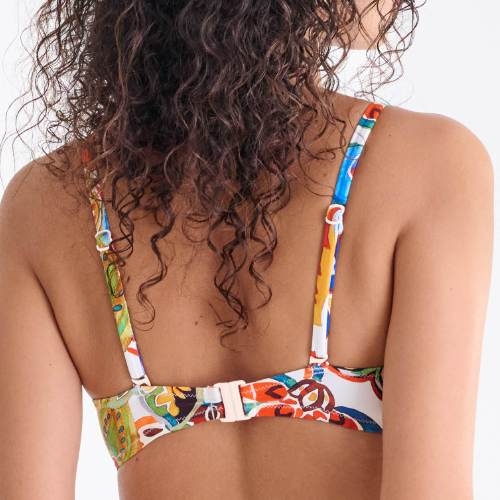 Maillots de bain Lisca Mexico rose/print bikinitop push up