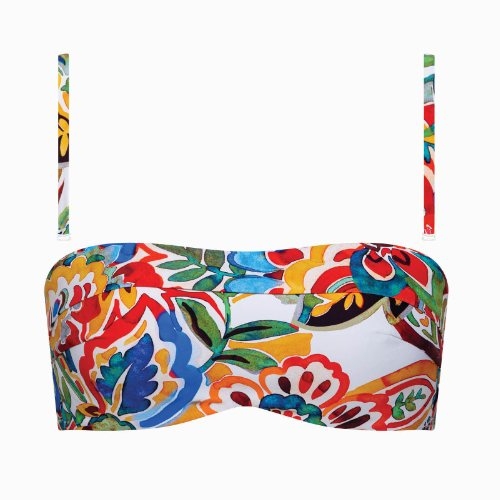 Maillots de bain Lisca Mexico rose/print haut de bikini préformé