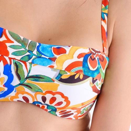 Maillots de bain Lisca Mexico rose/print haut de bikini préformé