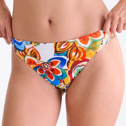 Maillots de bain Lisca Mexico rose/print slip de bikini