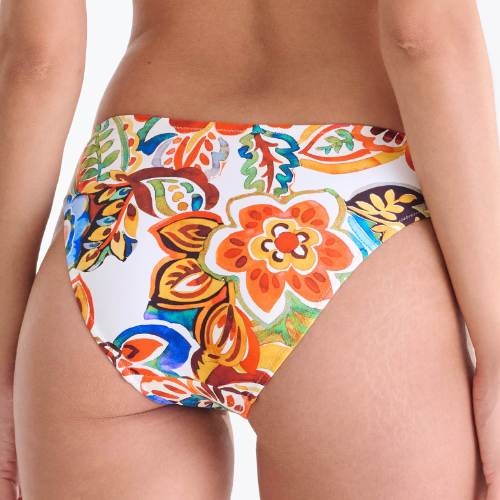 Maillots de bain Lisca Mexico rose/print slip de bikini