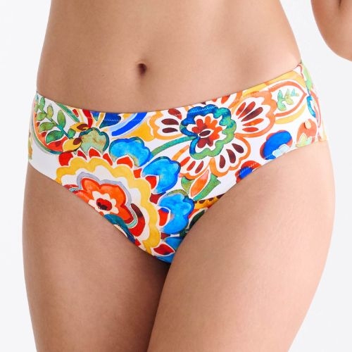 Maillots de bain Lisca Mexico rose/print slip de bikini