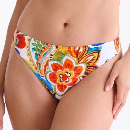 Maillots de bain Lisca Mexico rose/print slip de bikini