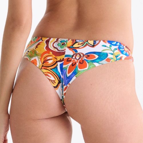 Maillots de bain Lisca Mexico rose/print slip de bikini