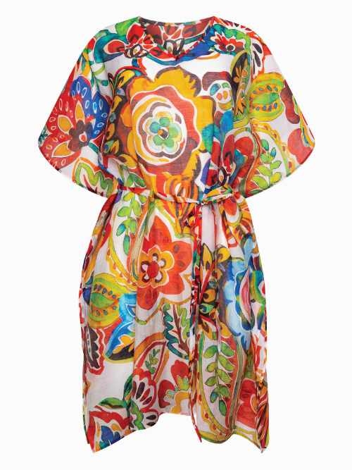 Maillots de bain Lisca Mexico rose/print kaftan
