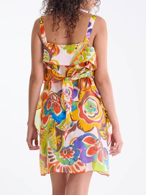 Maillots de bain Lisca Mexico rose/print robe de plage