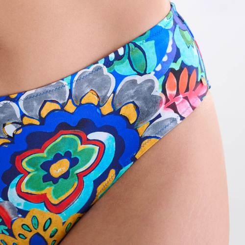 Maillots de bain Lisca Mexico bleu/print slip de bikini
