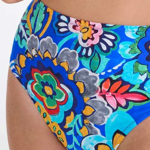 Maillots de bain Lisca Mexico bleu/print slip de bikini