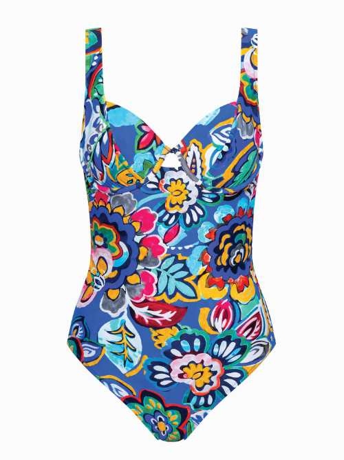 Maillots de bain Lisca Mexico bleu/print maillot de bain