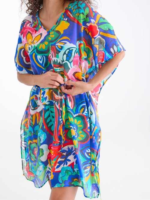 Maillots de bain Lisca Mexico bleu/print kaftan