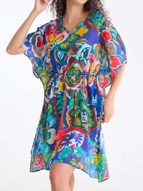 Maillots de bain Lisca Mexico bleu/print kaftan