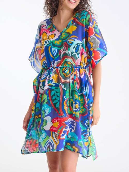 Maillots de bain Lisca Mexico bleu/print kaftan