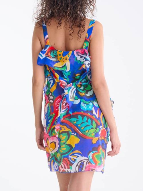 Maillots de bain Lisca Mexico bleu/print robe de plage