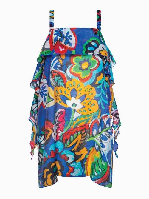 Maillots de bain Lisca Mexico bleu/print robe de plage