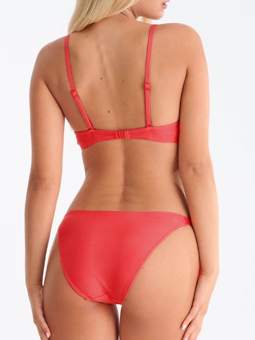 Maillots de bain Lisca Panama rouge haut de bikini préformé