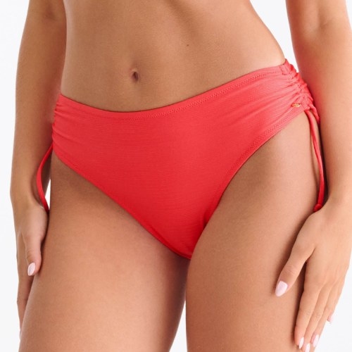 Maillots de bain Lisca Panama rouge slip de bikini