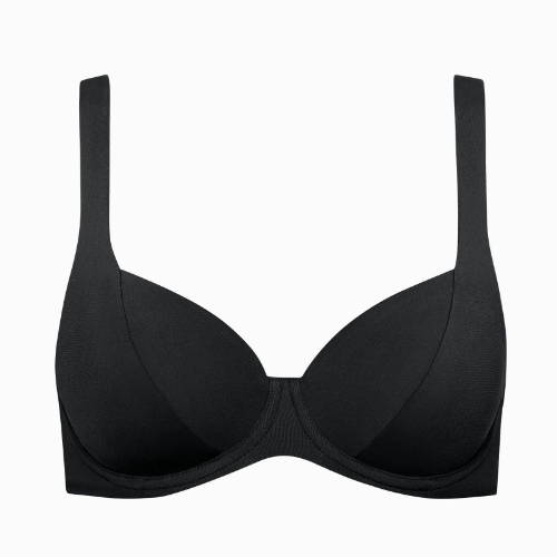 Maillots de bain Lisca Portofino noir soutien-gorge bikini corbeille