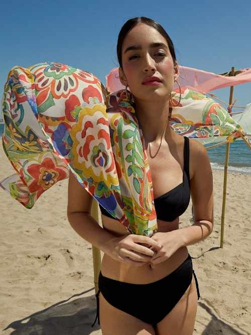 Maillots de bain Lisca Portofino noir slip de bikini