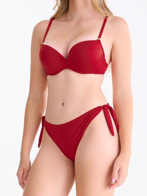 Maillots de bain Lisca Portofino rouge bikinitop push up