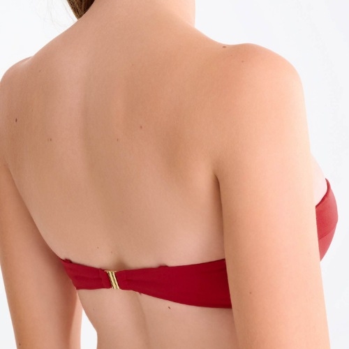 Maillots de bain Lisca Portofino rouge haut de bikini préformé