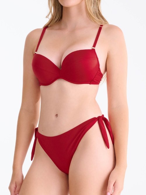 Maillots de bain Lisca Portofino rouge slip de bikini