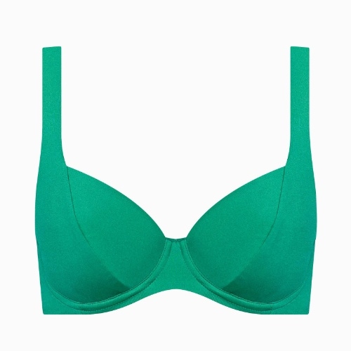 Maillots de bain Lisca Portofino vert soutien-gorge bikini corbeille