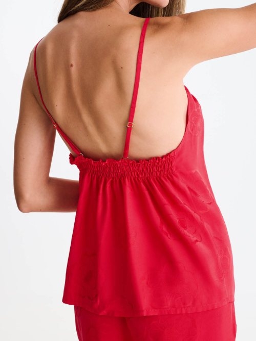 Lisca Miracle rouge chemise de nuit