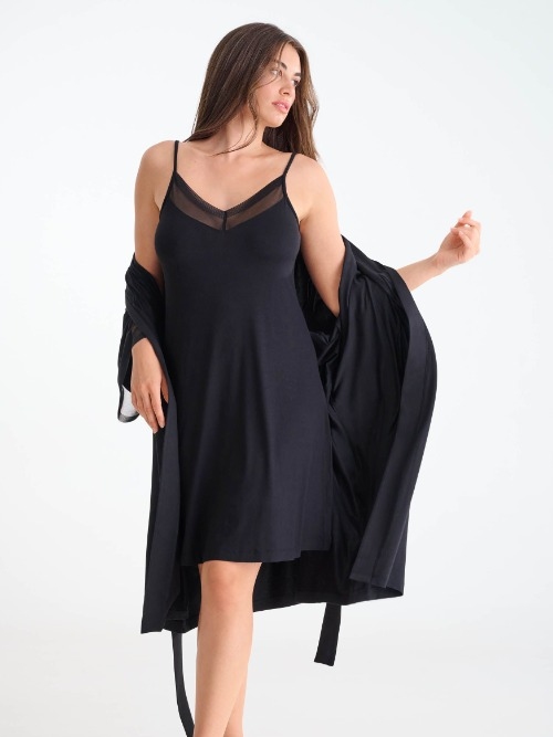 Lisca Sia noir kimono