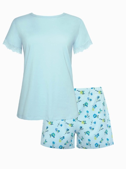 Lisca Bloomy bleu shortama