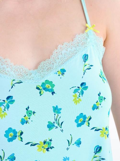 Lisca Bloomy bleu chemise de nuit