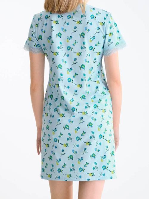 Lisca Bloomy bleu chemise de nuit