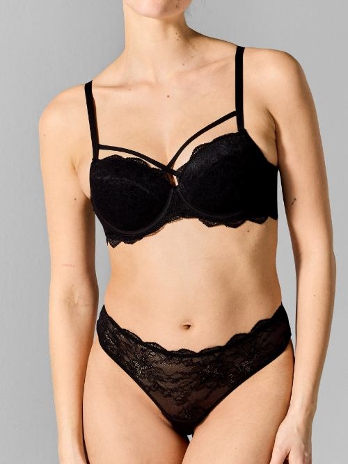 Sapph Fabulous noir soutien-gorge rembourré