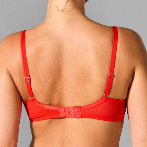 Sapph Charlotte rouge soutien-gorge rembourré