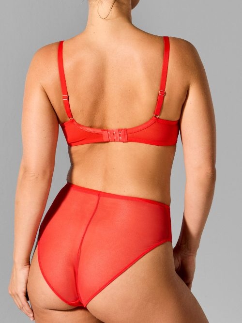 Sapph Charlotte rouge soutien-gorge rembourré