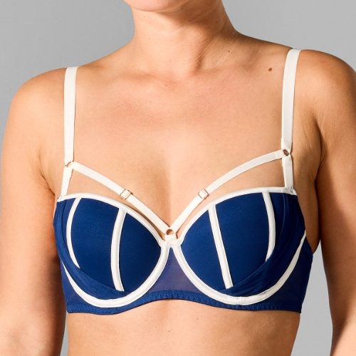 Sapph Geraldine bleu marine soutien-gorge rembourré