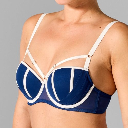 Sapph Geraldine bleu marine soutien-gorge rembourré