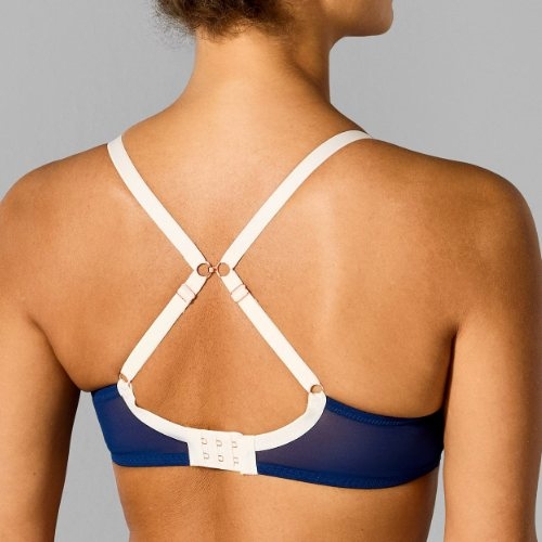 Sapph Geraldine bleu marine soutien-gorge sans forme